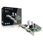 Conceptronic SRC01G Tarjeta PCIe con 2 Puertos Serie RS-232 Verde
