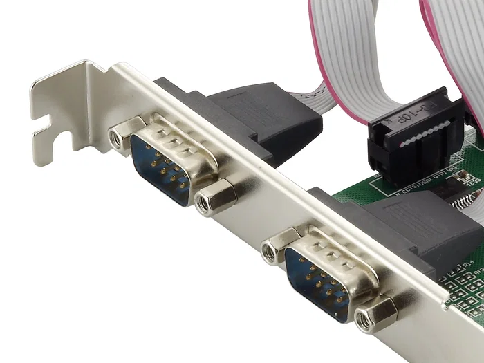 Conceptronic SRC01G Tarjeta PCIe con 2 Puertos Serie RS-232 Verde