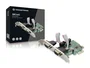 Conceptronic SRC01G Tarjeta PCIe con 2 Puertos Serie RS-232 Verde