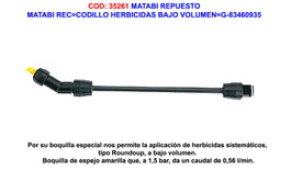 Matabi Codillo para Herbicidas Bajo Volumen