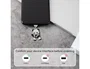 Wondee Charm Protector Funny Tipo C Panda para Conector USB-C - Tapón Decorativo Anti Polvo para Móvil