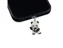 Wondee Charm Protector Funny Tipo C Panda para Conector USB-C - Tapón Decorativo Anti Polvo para Móvil