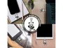 Wondee Charm Protector Funny Tipo C Panda para Conector USB-C - Tapón Decorativo Anti Polvo para Móvil