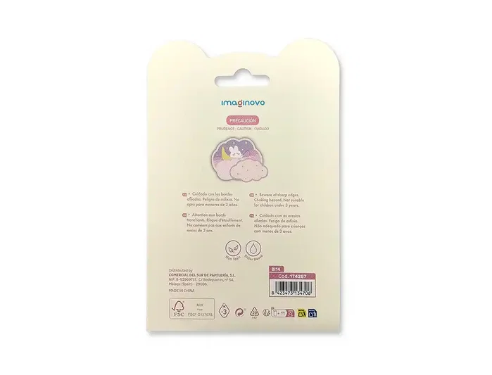 Imaginovo Bloc de Notas Adhesivas Surprise Pegatina Sorpresa, 80 Hojas, Tamaños Surtidos, Morado, Diseño Fantasía para Niños Imaginovo Bloc de Notas Adhesivas Surprise Pegatina Sorpresa, 80 Hojas, Tamaños Surtidos, Morado, Diseño Fantasía para Niños