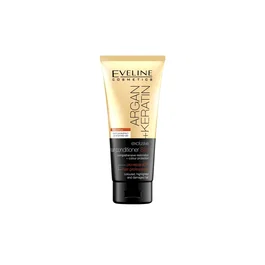 Eveline Cosmetics Acondicionador de cabello reacondicionado con Aceite de argán y Queratina 200 ml