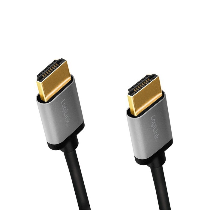 LogiLink Cable HDMI A/M a A/M 4K/60 Hz 3 m Negro/Gris LogiLink Cable HDMI A/M a A/M 4K/60 Hz 3 m Negro/Gris