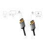 LogiLink Cable HDMI A/M a A/M 4K/60 Hz 3 m Negro/Gris