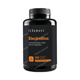 ZENEMENT Electrolitos 120 Cápsulas Vegano, Sin Gluten, Sin Lactosa, para Músculos y Energía