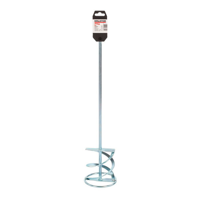 Kreator Mezclador galvanizado Ø115 x 500 mm para taladro SDS Plus