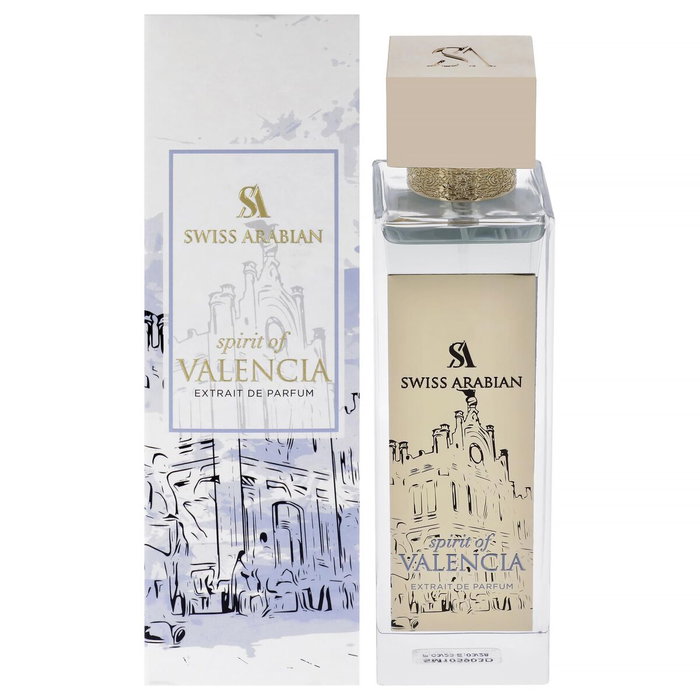 Swiss Arabian Shaghaf Oud Azraq - Perfume Concentrado EDP Spirit of Valencia 100 ml - Fragancia Oriental con Miel, Oud, Canela y Vainilla
