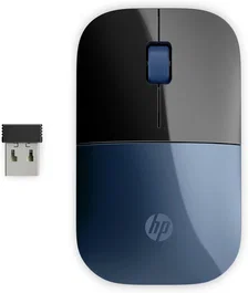 HP Ratón inalámbrico Z3700 Negro y Azul