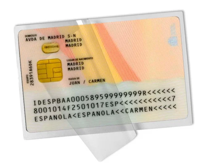 Q-connect Bolsa de Plastificar 90 x 60 mm 200 mc Carnet NIF Caja 100 Unidades