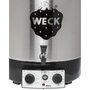 Weck Olla de conserva automática de acero inoxidable con temporizador y grifo