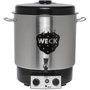 Weck Olla de conserva automática de acero inoxidable con temporizador y grifo