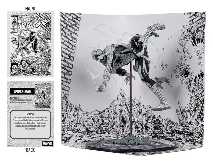 McFarlane Toys Estatua Spider-Man Line Art (The Amazing Spider-Man #318)