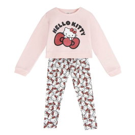 Cerdá Conjunto 2 Piezas Cotton Brushed Leggin Hello Kitty Rosa 6 Años