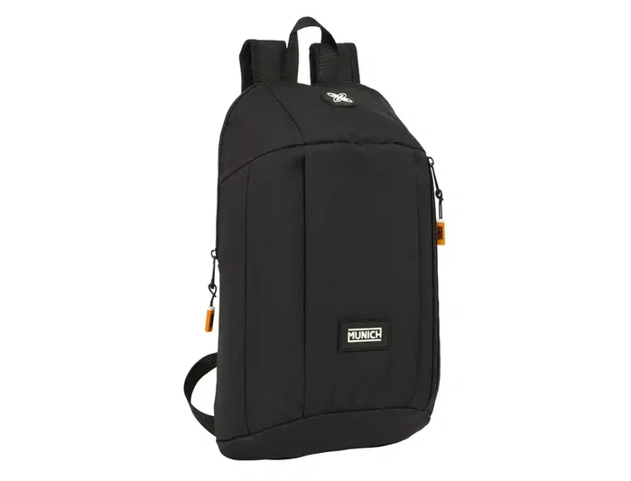 Safta Mini Mochila Munich Lagoon con Cremallera Vertical Safta Mini Mochila Munich Lagoon con Cremallera Vertical