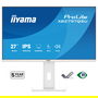 iiyama ProLite XB2797QSU-W1 Monitor 27 pulgadas IPS Quad HD (2560x1440) 75 Hz AMD FreeSync Blanco - 2x HDMI, DP, 2x USB-C, Altavoces