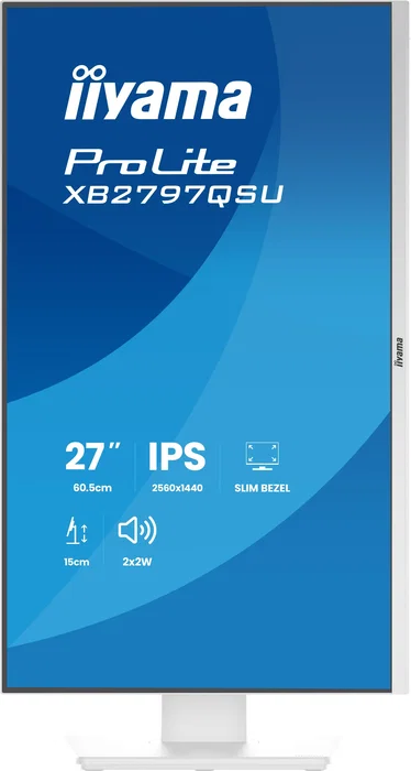 Iiyama ProLite XB2797QSU-W1 Monitor 27 pulg. Quad HD IPS Blanco Iiyama ProLite XB2797QSU-W1 Monitor 27 pulg. Quad HD IPS Blanco