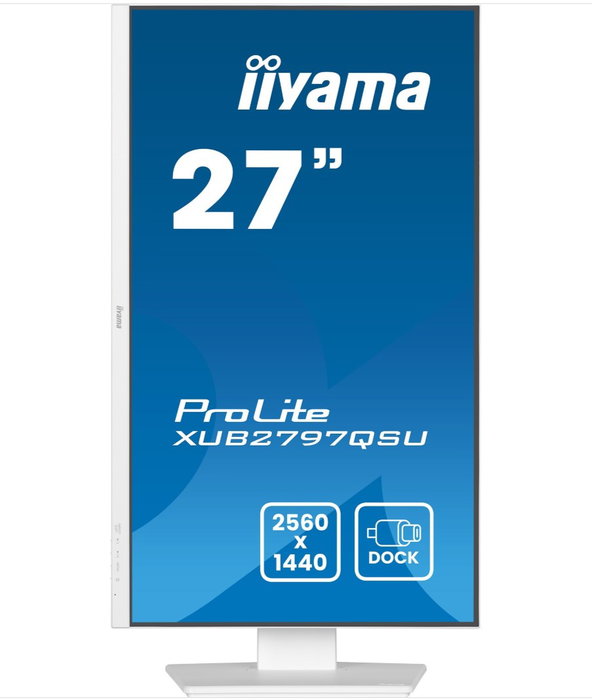 Iiyama ProLite XB2797QSU-W1 Monitor de 27 pulg. Quad HD Blanco