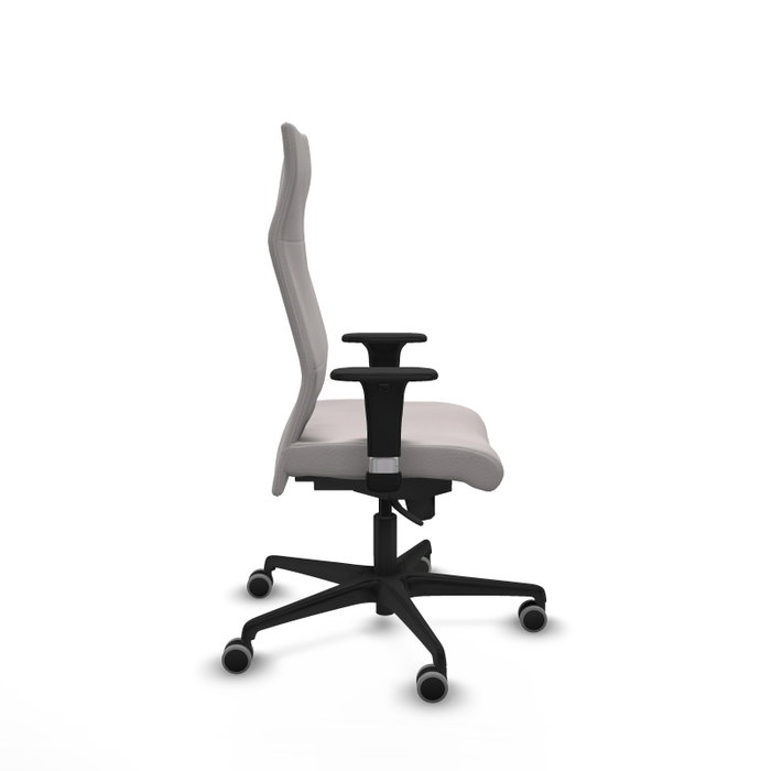 PIQUERAS Y CRESPO Sillón Albacete Blanco con Mecanismo Sincro y Brazos 1D PIQUERAS Y CRESPO Sillón Albacete Blanco con Mecanismo Sincro y Brazos 1D