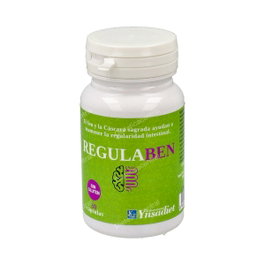 Ynsadiet Regulaben 30 Cápsulas - Laxante Natural con Sen y Cáscara Sagrada - Complemento Alimenticio para el Tránsito Intestinal