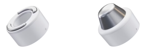 THERABODY TF02271-01 TheraFace Hot & Cold Rings - Blanco para Cara