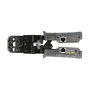 DeLOCK Herramienta de crimpado con pelador y comprobador de red para conectores RJ45, RJ12, RJ11 y RJ10