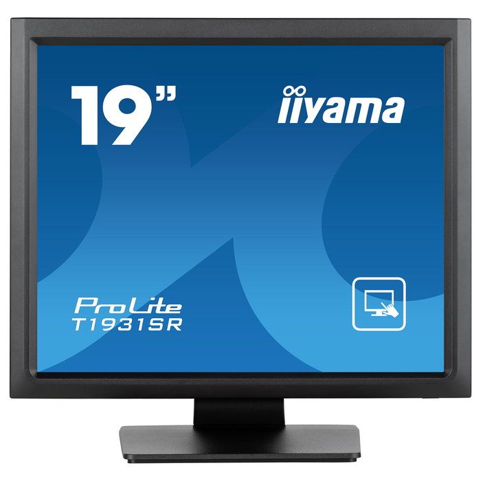 Iiyama T1931SR-B1S Monitor táctil de 48.0 cm (19") 5:4, HDMI, DP y VGA