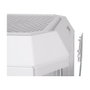 Thermaltake The Tower 250 Snow White, Mini Torre PC Blanco, Factor Mini-ITX, con Pantalla LCD 3.9", 2 Ventiladores 120mm Incluidos