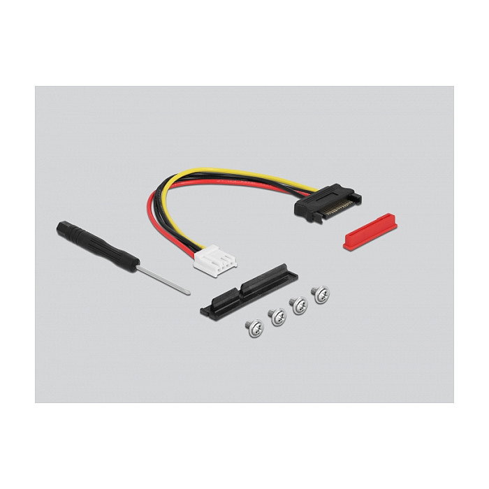 DeLOCK Adaptador M.2 Key M a PCIe x4 NVMe en ángulo con cable de 20 cm