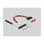 DeLOCK Adaptador M.2 Key M a PCIe x4 NVMe en ángulo con cable de 20 cm