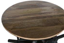 DKD Home Decor Mesa 72 x 110 x 116 cm Negro Marron