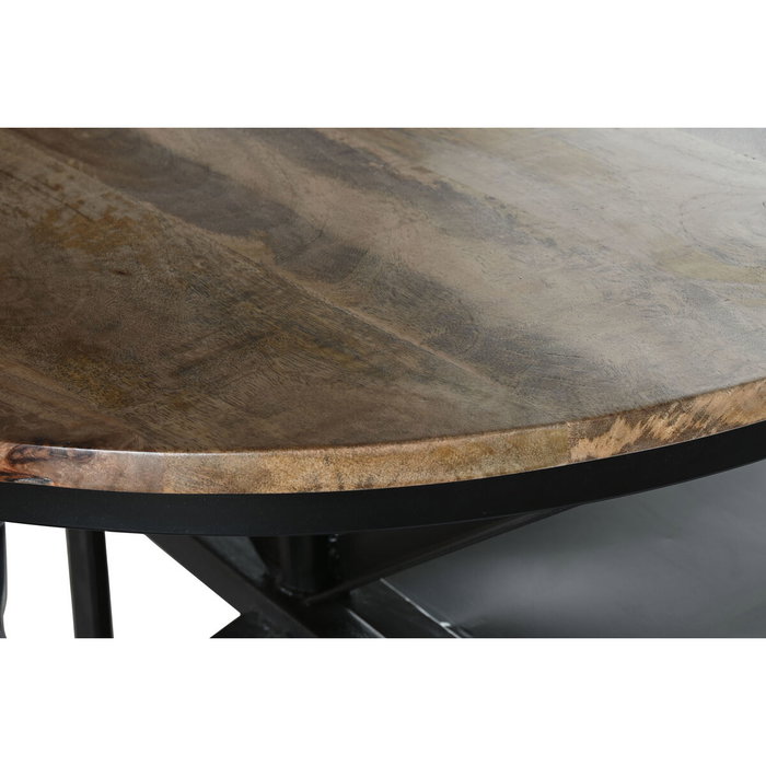 DKD Home Decor Mesa de Hierro y Mango con Diseño de Moto Negro DKD Home Decor Mesa de Hierro y Mango con Diseño de Moto Negro