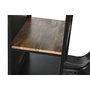 DKD Home Decor Mesa de Hierro y Mango con Diseño de Moto Negro