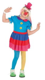 Creaciones Llopis Disfraz Infantil Payaso Crispina T-L (10-12 Años)