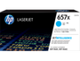 HP Cartucho de tóner 657X Cian CF471X de alta capacidad
