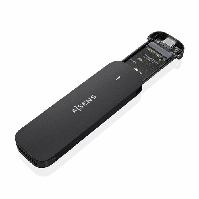 Aisens Caja Externa M.2 NVMe ASM2-024B USB 3.2 Gen2 Negra