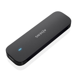 Aisens Caja Externa M.2 NVMe ASM2-024B USB 3.2 Gen2 Negra