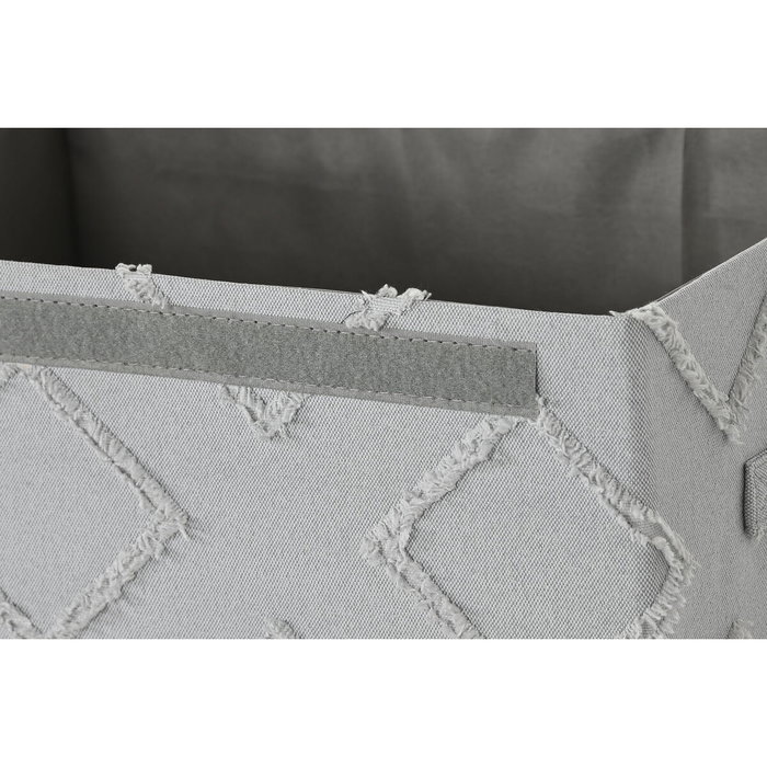 DKD Home Decor Cesta de Poliéster Plegable KONDO, Pack de 2