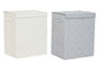 DKD Home Decor Cesta de Poliéster Plegable KONDO, Pack de 2
