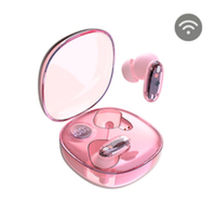 Mars Gaming MHIB2P Auriculares Gaming Bluetooth Semitransparentes Rosa Mars Gaming MHIB2P Auriculares Gaming Bluetooth Semitransparentes Rosa