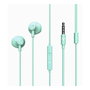 Energy Sistem EasyPods Auriculares con Cable y Micrófono Integrado, Conector Jack 3.5 mm, Color Menta