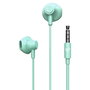 Energy Sistem EasyPods Auriculares con Cable y Micrófono Integrado, Conector Jack 3.5 mm, Color Menta