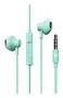 Energy Sistem EasyPods Auriculares Intraurales Con Cable con Micrófono y Asistente de Voz para Música y Llamadas, Color Menta