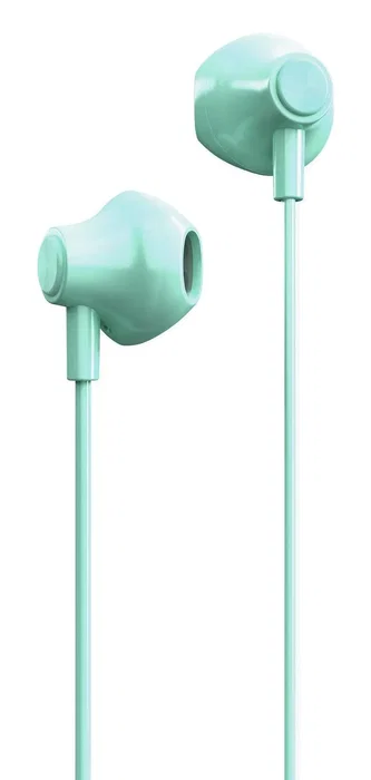 Energy Sistem EasyPods Auriculares Intraurales Con Cable con Micrófono y Asistente de Voz para Música y Llamadas, Color Menta