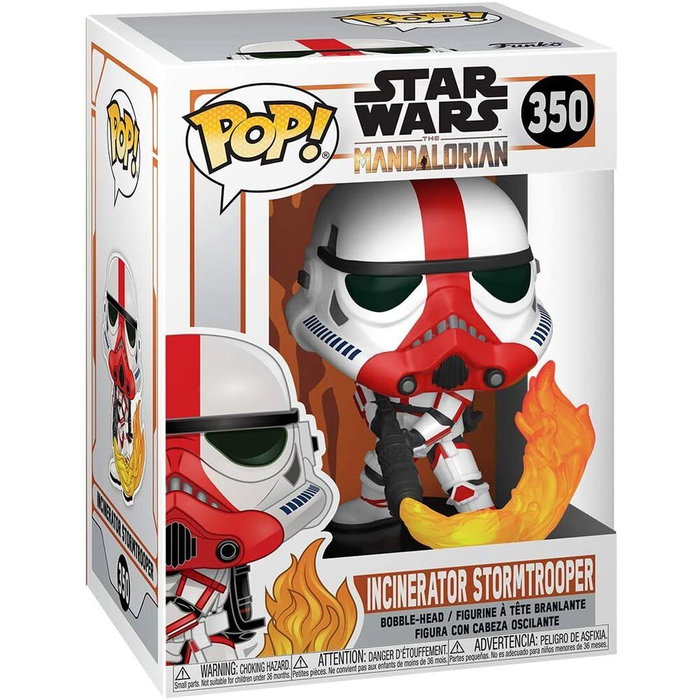 FUNKO Figura POP Star Wars Mandalorian Incinerator Stormtrooper