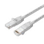 Lanview SmartClick Cable de Red CAT6A UTP 5m Blanco LSZH Alta Flexibilidad