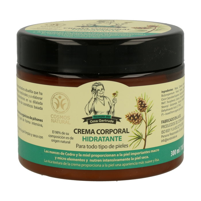 Oma Gertrude Crema Corporal Hidratante de Cedro y Miel 300ml
