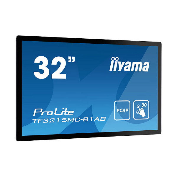iiyama ProLite TF3215MC-B1AG 32" 1920x1080 Full HD AMVA3 Monitor Táctil Negro iiyama ProLite TF3215MC-B1AG 32" 1920x1080 Full HD AMVA3 Monitor Táctil Negro